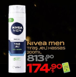 Nivea Men Hassas 200 ml Tıraş Jeli