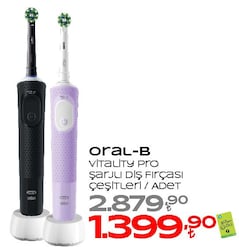 Oral-B Vitality Pro D103 Cross Action Lila Şarjlı Diş Fırçası