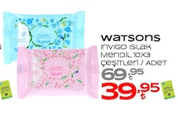 Watsons Invigo Islak Mendil 10x3 Çeşitleri 