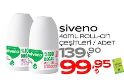Siveno Sensitive 40 ml Kadın Roll-On
