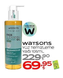 Watsons 105 ml Yüz Temizleme Yağı