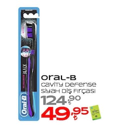 Oral-B Cavity Defense Black Diş Fırçası
