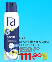 Fa Men Sport 150 ml Erkek Deodorant