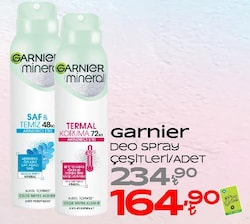Garnier Deo Sprey Çeşitleri
