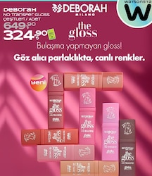 Deborah Milano No Transfer Gloss 02