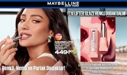 Maybelline New York Lifter Glaze Shea Yağı ve Hyalüronik Asit içeren Dudak Nemlendirici
