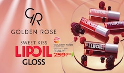 Golden Rose Sweet Kiss Rosehip Murumuru ve Jojoba Yağı İçeren Meyveli Dudak Parlatıcı Yağ 03