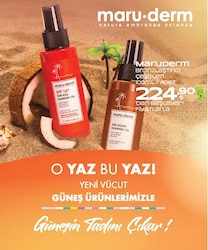 Maru.Derm Sun Glow 100 ml Bronzlaştırıcı Yağ