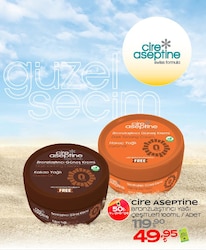 Cire Aseptine Havuç Yağı 100 ml 2 Faktör Bronzlaştırıcı Yağ