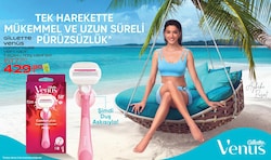 Gillette Venus ComfortGlide Sugarberry Miami Kadın 5 Bıçaklı Tıraş Bıçağı