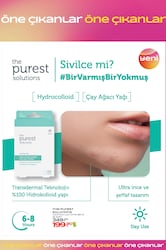 The Purest Solutions Hidrokolloid Akne Karşıtı & Yatıştırıcı Bant 36'lı