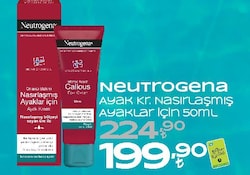 Neutrogena Norveç Formülü Nasırlaşmış Ayaklar İçin Ayak Kremi 50 ml