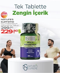 Nature's Supreme Multi Magnesium Complex 30 Tablet