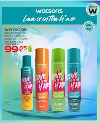 Watsons Güçlü Saç Spreyi 250 ml