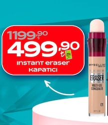 Maybelline New York Instant Anti Age Eraser Kapatıcı