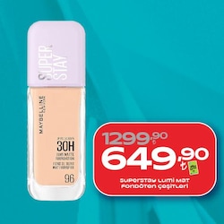 Maybelline New York Super Stay Lumi Matte Fondöten
