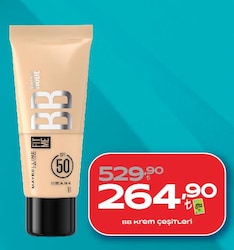 Maybelline New York BB Krem Çeşitleri