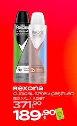 Rexona Clinical Protection Confidence 150 ml Kadın Deodorant