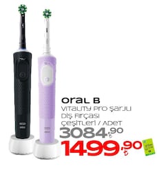 Oral-B Vitality Pro D103 Cross Action Şarjlı Diş Fırçası