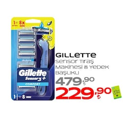 Gillette Blue 3 Hybrid 9 Başlıklı Tıraş Bıçağı