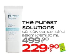 The Purest Solutions Hydration Booster Günlük Yoğun Nemlendirici Krem 50 ml