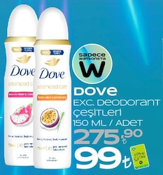 Dove Eventone 150 ml Kadın Deodorant