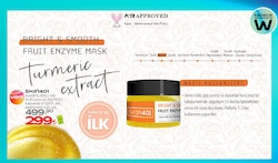 SKIN401 Pürüzsüzleştirici Meyve Enzim Jel Maskesi 100ML (Türkiye'de Ilk)