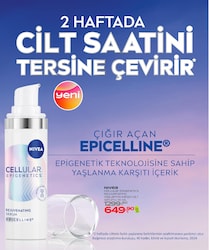 Nivea Cellular Epigenetics Rejuvenating Yaşlanma Karşıtı Cilt Serumu 30ml,Dolgunlaştırıcı,Hyaluronik Asit