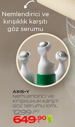 AXIS-Y Collagen Nemlendirici ve Kırışık Giderici 10 ml Göz Serumu