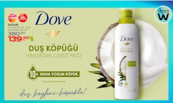 Dove Coconut Oil Duş Köpüğü 200 ml