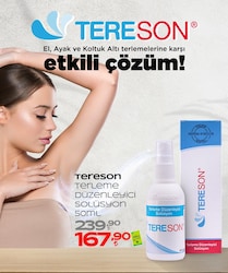 Tereson El Ayak ve Koltuk Altı Terleme Önleyici 50 ml Deodorant