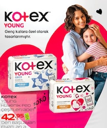 Kotex Young Gündüz 7'li Hijyenik Ped