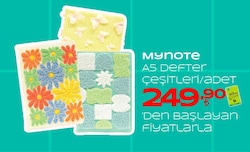 Mytone A5 Defter Çeşitleri/Adet