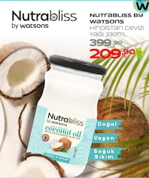 Nutrabliss By Watsons Hindistan Cevizi Yağı 300 ml