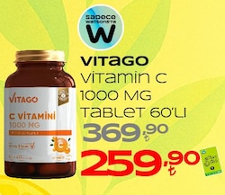 Vitago Vitamin C 1000 mg 60 Tablet