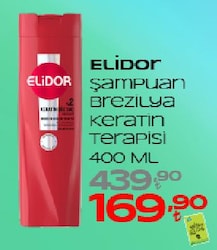 Elidor Brezilya Keratin Terapisi Şampuan 400 ml