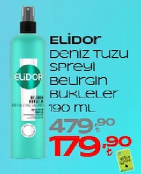 Elidor Belirgin Bukleler Deniz Tuzu Spreyi 190 ml