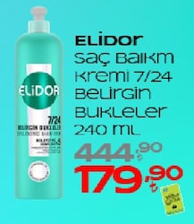 Elidor 7/24 Belirgin Bukleler Saç Bakım Kremi 240 ml