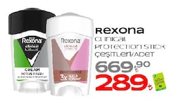 Rexona Protection Stick Çeşitleri/Adet