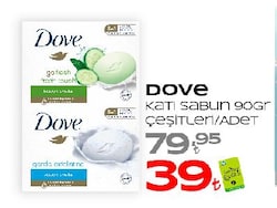 Dove Katı Sabun 90 gr Çeşitleri