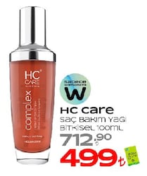 Hc Care Saç Bakım Yağı Bitkisel 100 ml
