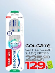 Colgate Gentle Clean 2+1 Diş Fırçası 