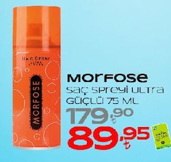 Morfose Ultra Güçlü Saç Spreyi 75 ml 