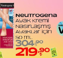 Neutrogena Ayak Kremi Nasırlarmış Ayak İçin 50 ml
