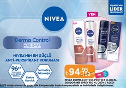 Nivea Derma Control Protect Clinical Deodorant Sprey 150 Ml