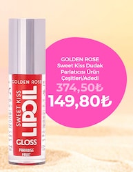 Golden Rose Sweet Kiss Lip Oil Dudak Parlatıcısı