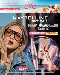 Maybelline Makyaj Ürün Çeşitleri/Adedi