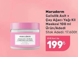 Maru.Derm Salisilik Asit + Çay Ağacı Yağı Kil Maskesi 100 ml