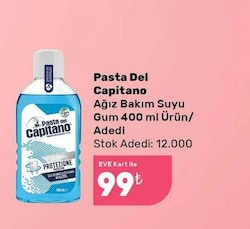 Pasta Del Capitano Ağız Bakım Suyu 400 ml