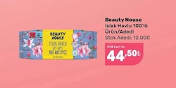 Beauty House 100 Yaprak Islak Havlu